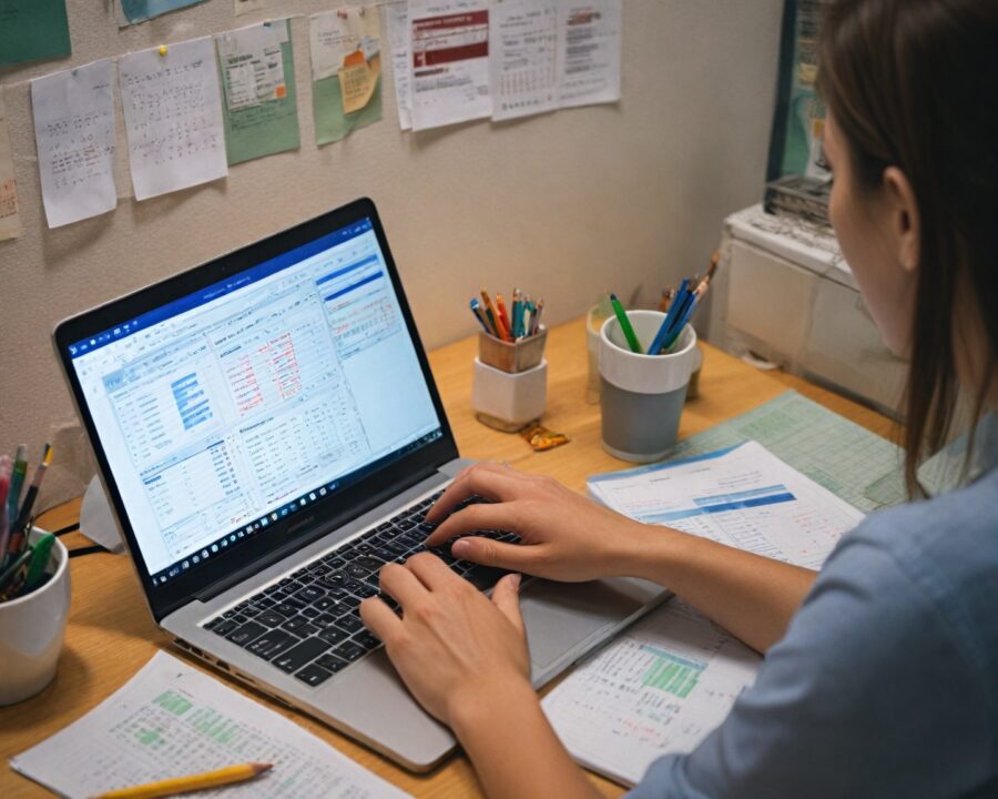 Como criar um controle financeiro mensal em cinco passos práticos