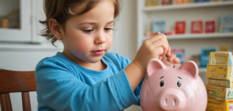 Como ensinar educação financeira para crianças desde cedo de forma prática