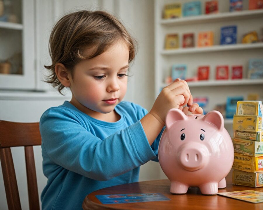 Como ensinar educação financeira para crianças desde cedo de forma prática