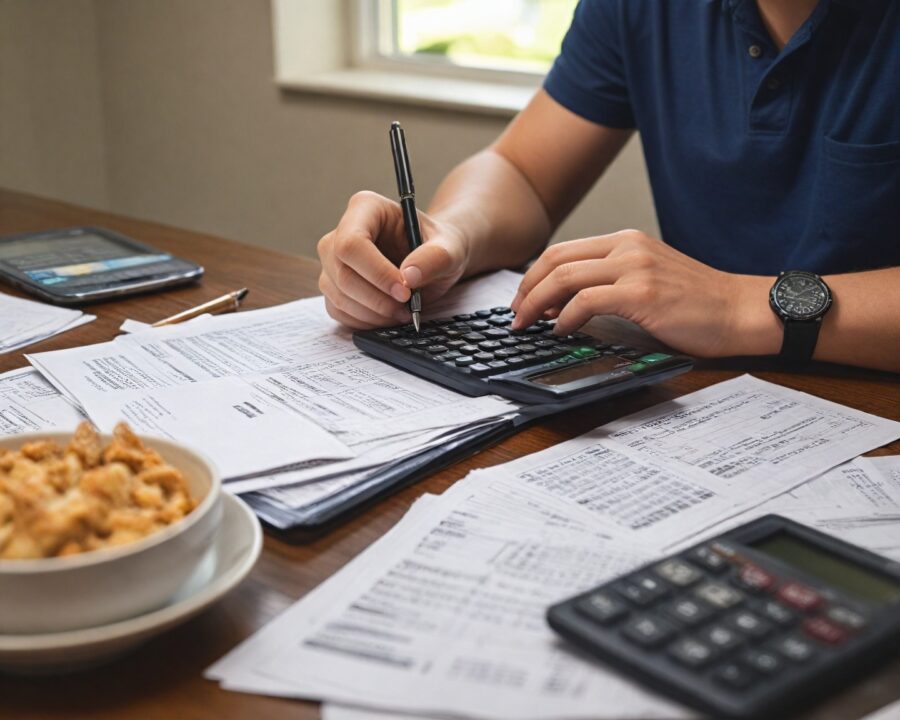 Como controlar as despesas fixas para evitar dívidas financeiras
