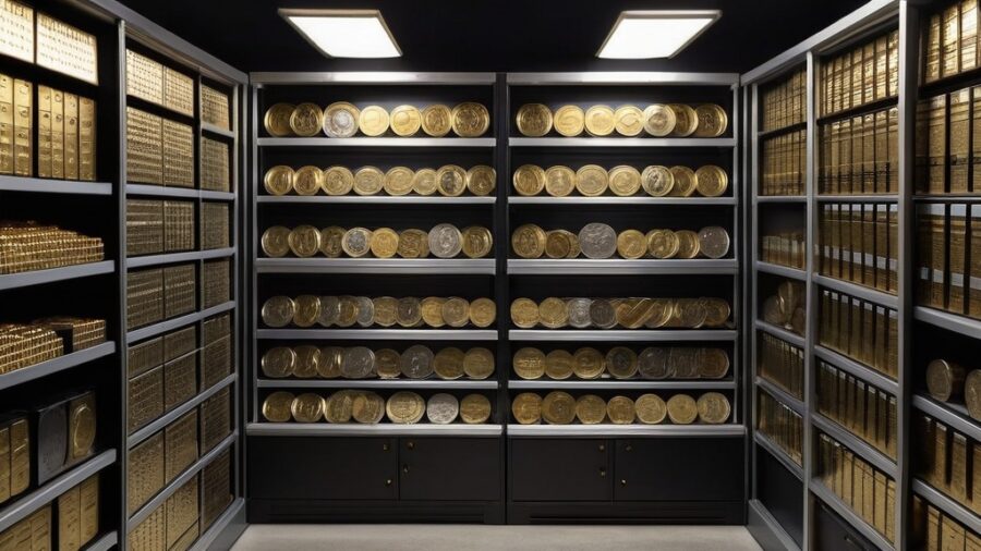 Armazenamento Ideal para Coleções Numismáticas